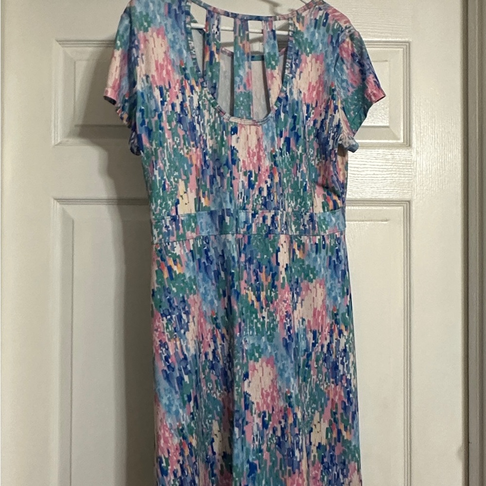 Reel Legends Multi Color Dress with Pockets
